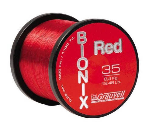 Bionix red monofilament size - monofilament,